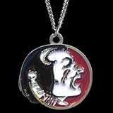 Set of 4 Florida State Seminoles Logo Pendant Chain Necklace - NCAA College Athletics Fan Shop Sports Team Merchandise