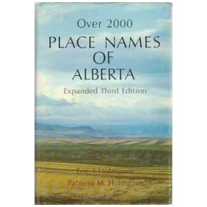 Place-Names of Alberta Geographic Board of Canada