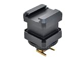 十秋♪高精度 KIWIFOTOS製 キャノン Canon iVIS 専用 ミニ アドバンストアクセサリーシュー ( Mini ADVANCED SHOE ) → 汎用型 コールドシュー 変換アダプター HS-C5 秋