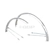 Wald Steel Fender Set 89-26 26" Lightweight Chrome
