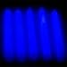 6 Premium Lumistick Glow Light Sticks Blue (Tube of 25)