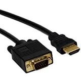 HDMI-VGA Kabel Full HD High Speed Top Qualität für PC/Laptop/Notebook/Netbook LCD/Plasma TV, Reciever, Konsolen usw!