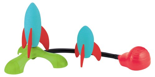 Childrens Toyshop  Toys : International Playthings iPlay Stomp Launcher Pump and Rockets