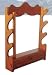 American Furniture Classics 840-4 Gun Pine Will Rack