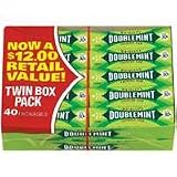 WRIGLEY DOUBLEMINT 5 STICK GUM (Pack of 40)