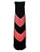 makeitmint Women's Sleeveless Strapless Chevron Stripe Long Maxi Dress