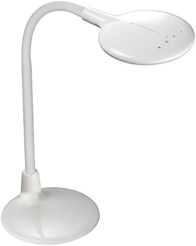 Super Bright Adjustable Angle / Eye Protection /Multi-function Foldable Desk Light Lamp / Night Light With Touch Switch ---White