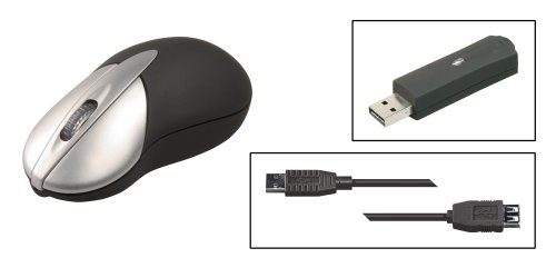 Skymaster optische Notebook Maus schnurlos silber-schwarz Preisvergleich