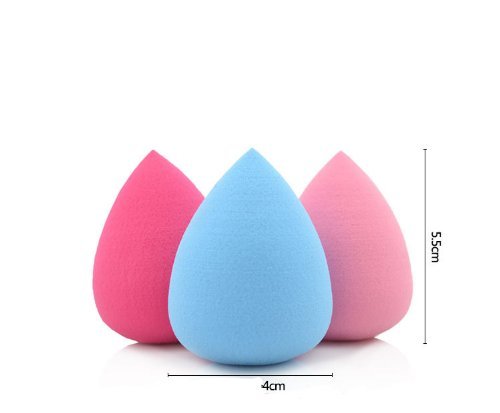 Makeup Foundation Sponge Blender Blending Cosmetic Puff Flawless Powder Smooth Beauty Make Up Tool - Latex Free!