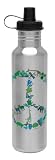 Gaiam STAINLESS STEEL WATER BOTTLE-750ML W/ SPORT TOP