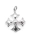 925 Sterling Silver Gothic Cross Pendant