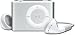 Apple iPod shuffle 1 GB Silver, Clamshell Package (2nd Generation)