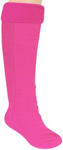 Capelli New York Solid Spun Fleece Ladies Basic Tall Rainboot Liner Frida Fuchsia L