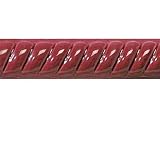 Florida Tile Artsy Rope Decoratives Burgundy Ceramic Tile & Stone