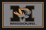 Missouri Tigers 2' 8 x 3' 10 Team Spirit Area Rug