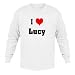 Search : I Love/Heart Lucy Adult Long Sleeve T-Shirt Various Colors