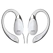 Jwin Jhe45Sil Ultra Lightweight Ear-Clips For Digital Devices With In-Line Volume Control (Silver)