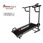 Kamachi 2 in 1 Manual Treadmill Foldable
