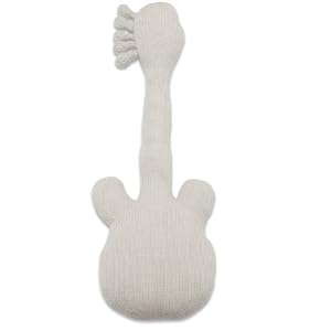 Oeuf Eco-friendly Plush Toy, Knitted Guitar by Oeuf