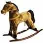 Rocking Horse with Black Mane and Tail 28" by Charm Company