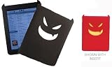 Devil Style Silicone Skin Cover Case for Apple Ipad Black
