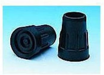 Cane Tips In Retail Box Fits 5/8" Shaft (Pack of 4) Black
