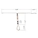 Barefoot Sandal Delicate Foot Chain Jewelry Glod Plated Anklet Simple Disks Sequin Diameter 0.43in