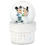 Disney Minnie and Mickey Mouse Wedding Snowglobe Gift Box