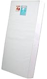 Dream On Me 6" Full Size Firm Foam Crib and Toddler Bed Mattress, White