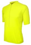 eCycle Road Cycling Jersey Neon Yellow