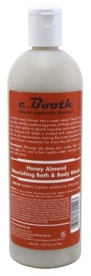 C.Booth Honey Almond Bath & Body Wash 16oz