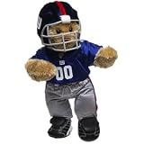 Build-A-Bear Workshop Curly Teddy in New York Giants Uniform