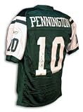 Chad Pennington Signed New York Jets Reebok Green Jersey