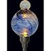 Blue Finial Firefly Solar Gazing Globe