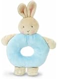 Bunnies By The Bay Bunny Ring Rattle, Blue