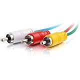 C2G / Cables to Go 40525 Plenum-Rated Audio/Video Cable M/M with Low Profile Connectors (35 Feet, Black)