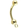 Solid 14KT Yellow Gold ADD ON CHARM Belly Ring
