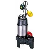 ツルミポンプ 水中ハイスピンポンプ PUW型 ベンド仕様 自動交互形 50Hz/60Hz共通 40PUW2.15S