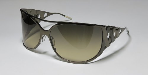 100% REAL TITANIUM - designer/brand: CHRISTIAN ROTH style/model: 14270 frame/lens color: KHAKI EUROPEAN FASHION OVERSIZED LARGE SUNGLASSES WOMENS/LADIES - allergy free & light weight