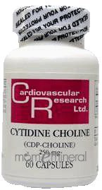 Cytidine Choline 250 mg 60 Capsules by Ecological Formulas