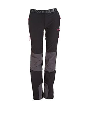 Izas Pantalón Trekking Dera (Negro / Gris Oscuro)