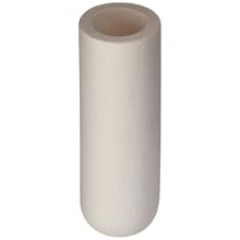 Porous Ceramic Cup (Round Bottom with Straight Wall), Creamy White, 2 Bars Air Entry, 1.2 Micron Pore Size