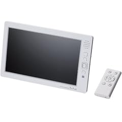 ELECOM デジタルフォトフレーム TRiFUN(トリファン) 8インチワイド 解像度1280×768 内蔵メモリ2GB マットホワイト DPF-A8WM10WH