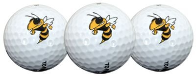 Buy NCAA Georgia Tech Yellow Jackets Golf Balls Pack of 3 by Team Effort