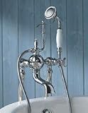 Freestanding Royale Handshower Clawfoot Tub Faucet by Herbeau Creations