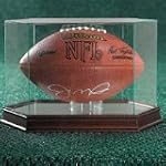 Football Glass Display Case