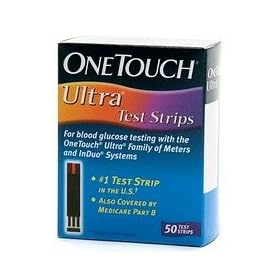 One Touch Ultra Test Strips-50 CT (Intl Pack)