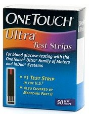 One touch Ultra Blue 50 Count