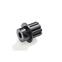 Timing Belt Pulley Nylon Glass Filled, Single Flange, 1/5" Pitch, 1/4" Bore, 1.273" Pitch Diameter