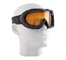 The Uvex Ski Goggles Tomahawk has the following features: These black Uvex ski goggles are great ski goggles for seniors. These goggles have ventilation openings on the top and bottom and has a comfortable fit. The light orange lens is anti-fog and designed for a category 1 light intensity. This makes the goggles suitable for cloudy weather. The stretch head band has the brand name printed on it. Specifications: Black Uvex ski goggles for adults Several ventilation openings Anti-fog lens, suitable for light in category 1 Adjustable, stretch band Uvex: Uvex is a German company that was founded in 1926. The company is known for its high quality products that offer the best protection, like goggles and helmets. Uvex is specialized in products for winter sports, cycling, equestrian and motor sport. Tags: ski goggles, snow goggles.